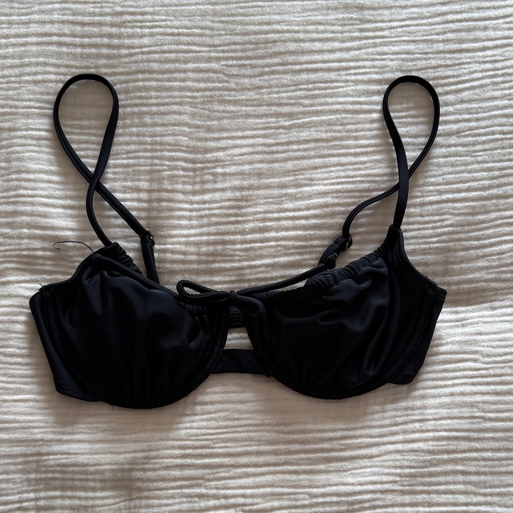 xhilaration (Target) Black Underwire Bikini Top